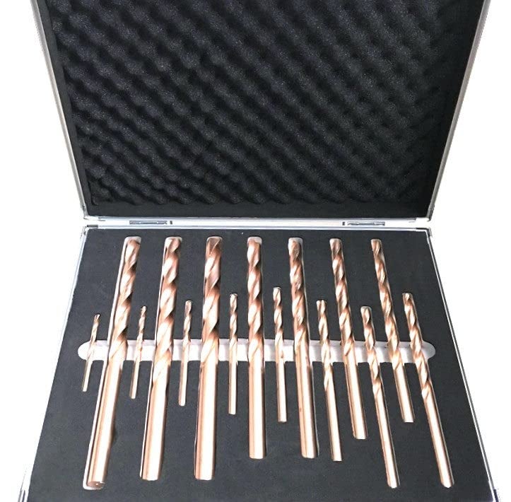 T-MAX Non Sparking 7 mm (0.25 in) Drill Bit Beryllium Bronze Copper, 65mm Working Length, 120 mm (4.72 in) Overall Length, Spark Free Safety, Non-Magnetic and Corrosion-Resistant - Image 3